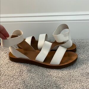 Women's White Sandals